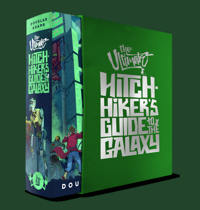 Cover of The Hitchhiker's Guide to the Galaxy
