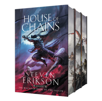 Cover of The Malazan Book of The Fallen; Books 4-6